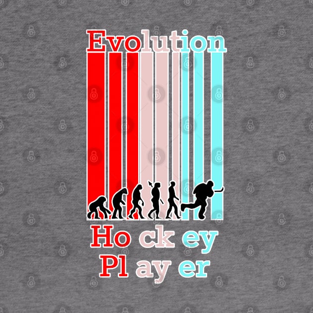 Hockey Lovers , Evolution Of Hockey players , Hockey gift , Hockey Addicts , Gameday by OsOsgermany